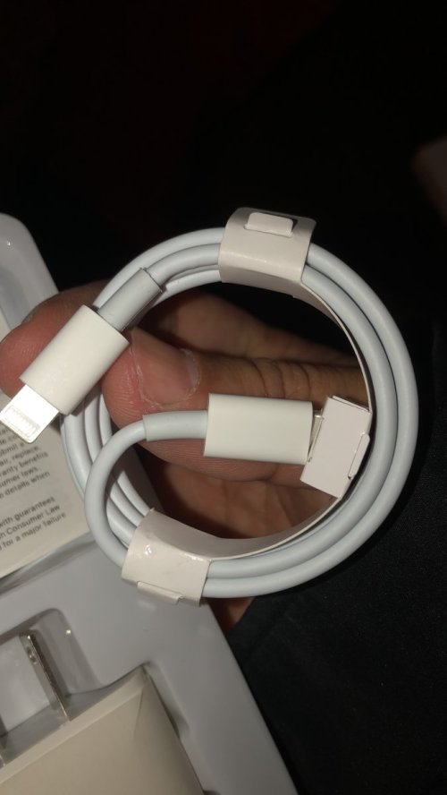Apple - Cargador USB - tipo C a Lighting 